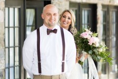 Bridge-standing-behind-groom