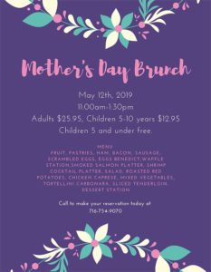 Mother's Day Brunch flyer